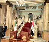 بعد قليل مؤتمر صحفي لوزير الخارجية ونظيره الإيطالي