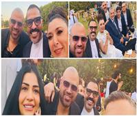 ليلة زفاف نجل الشاعر بهاء الدين محمد وسط حضور نجوم الفن والإعلام |صور