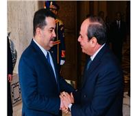 الرئيس السيسي يتلقى اتصالاً هاتفياً من رئيس الوزراء العراقي