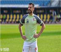 الونش يشارك في تدريبات الزمالك قبل لقاء البنك الأهلي 
