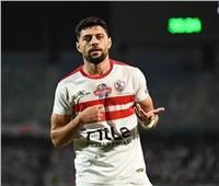 الزمالك يعلن غياب مصطفى شلبي عن لقاء البنك الأهلي بسبب آلام السمانة 