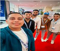 طلاب جامعة الدلتا التكنولوجية يشاركون في معرض HVAC-R.. صور