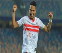 الجزيري يسجل الهدف الثاني للزمالك في شباك سيراميكا ​​​​​​​