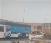 حبس سائق سيارة نقل لقيامة بدهس عدد من السيارات بالطريق الدائري بالسلام
