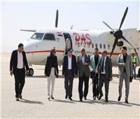محافظ الوادي الجديد يستقبل مستشار رئيس الجمهورية للتنمية المحلية 