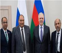 نائب وزير الزراعة يلتقي رئيس الهيئة الفيدرالية الروسية للرقابة البيطرية والصحة النباتية