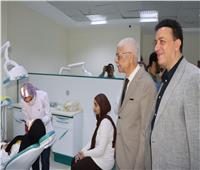  علاج 9 آلاف حالة مجانًا في طب أسنان المنوفية