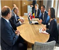 وزير الخارجية يلتقي نظيره البلجيكي على هامش الاجتماع الوزاري الأفريقي الأوروبي