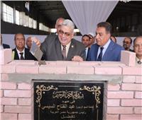 المستشار أحمد عبود يضع حجر الأساس لمُجمع مجلس الدولة الجديد بالدقهلية| صور