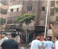انتداب المعمل الجنائي لمعاينة حريق محل تجاري بالزيتون 