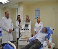 خدمة جديدة في بنك الدم باستخدام MCS+ بمجمع الإسماعيلية الطبي