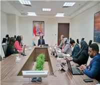 استقبال بعثة البنك الدولي لمتابعة خدمات الصرف الصحي بـ6 محافظات