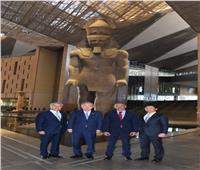 الأمين العام الأسبق لمنظمة الأمم المتحدة يزور المتحف المصري الكبير