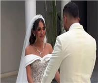 الصور الأولى من حفل زفاف منة عدلي القيعي ويوسف حشيش