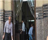 بدء صلاة الجنازة على نجل الموسيقار صلاح الشرنوبي