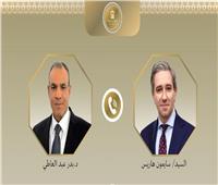 وزير الخارجية ونظيره الأيرلندي يؤكدان على ضرورة عدم الانشغال عن الأوضاع الكارثية فى غزة