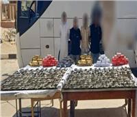 سقوط 8 عناصر إجرامية بحوزتهم 36 كيلو مخدرات بـ"أسوان ودمياط" 