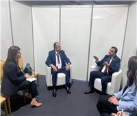 وزير قطاع الأعمال يلتقي وزير الطاقة والمناجم الجزائري لبحث التعاون