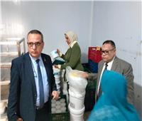 ضبط 6 أطنان من المواد الغذائية غير مطابقة للمواصفات بجمصه 