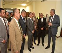 وفد برلماني من لجنة الإدارة المحلية يتفقد شركة الإسكندرية لتوزيع الكهرباء 
