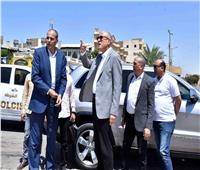 محافظ الأقصر يجري جولة ميدانية لمتابعة مستوى النظافة بمدينة الأقصر