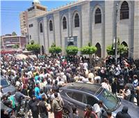 صور | تشييع جنازة المطرب أحمد عامر بسمنود في الغربية