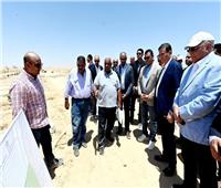 وزيرا الزراعة والإسكان يتفقدان محطة تحلية مياه البحر بالعلمين الجديدة