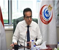  وزير الصحة يتابع مؤشرات الأداء بمستشفى العلمين النموذجي 