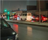 سائق يدهس شخصا أثناء عبوره شارع جسر السويس
