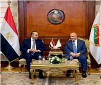 وزير الشؤون النيابة والقانونية يُهنئ رئيس هيئة النيابة الإدارية