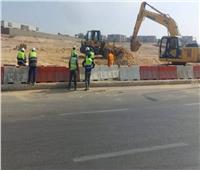 تنفيذ مشروعي ربط محطتي كهرباء ورفع كفاءة خط صرف المنطقة الصناعية بالعبور