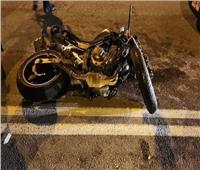 إصابة عامل ونجله في انقلاب دراجة بخارية بقنا 