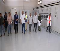 رئيس مياه سوهاج يتفقد تجديد المرحلة القديمة بمحطة صرف صحي غرب