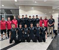 منتخب شباب الطائرة يختتم استعداداته قبل مواجهة تونس ببطولة العالم