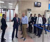 رئيس الشركة المصرية للمطارات يثني على الجهود المبذولة في مطاري العلمين ومرسي مطروح