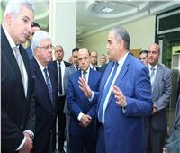 وزير التعليم العالي ومحافظ كفر الشيخ يتفقدان المدينة الطبية الجامعية