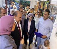 خالد اللبان يفتتح فعاليات ملتقى القاهرة الكبرى الأول للفنون والحرف اليدوية
