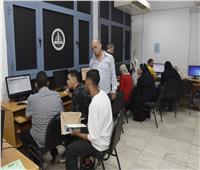 في أول يوم للمرحلة الأولى.. معامل الحاسبات بالجامعات تقدم الدعم الفني للطلاب
