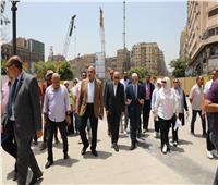 محافظ القاهرة ومستشار الرئيس يتفقدان حديقة الأزبكية ومنطقة المكتبات