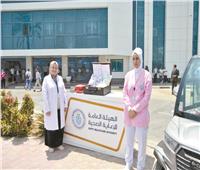 خدمة طبية متكاملة داخل المنازل