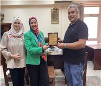 ورشة تدريبية لطلاب قسم الوثائق والمكتبات كلية الآداب جامعة المنصورة