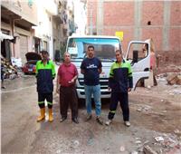 محافظ الدقهلية يتابع فعاليات مشروع فصل وجمع المخلفات