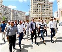 وزير الإسكان يتفقد مشروع التجمع العمراني "صواري" بمنطقة غرب كارفور بالإسكندرية
