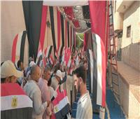 إقبال كبير من أبناء القصاصين بالإسماعيلية للمشاركة في انتخابات الشيوخ