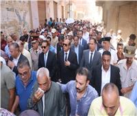 جنازة عسكرية مهيبة للرائد أحمد حافظ بمسقط رأسه بالمنوفية 