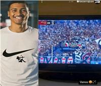 شاهد كيف ساند الوافد الجديد بالزمالك الفريق أمام سيراميكا