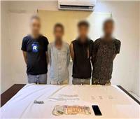 ضبط 4 عاطلين ظهروا في فيديو يتعاطون المخدرات بالقليوبية | فيديو