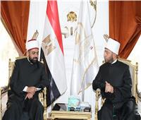 وزير الأوقاف يستقبل مفتي عام المملكة الأردنية الهاشمية