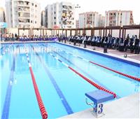 وزير الرياضة يفتتح حمام سباحة نصف اولمبي بمركز التنمية الشبابية بالاسمرات