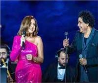 منير وأنغام.. الغناء يتحدى الألم 